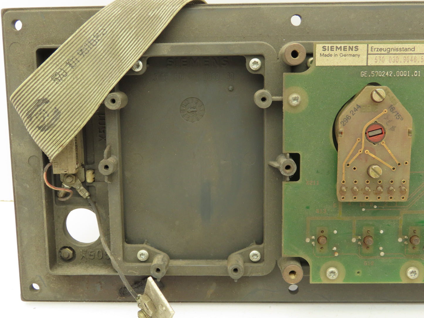 Siemens 6FC3986-3DD20 Sinumerik Control Panel Keyed