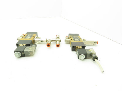 Pneumax 414/2.32.0.12NA.M2 Pneumatic Solenoid Valve 3/2 Pos 110V  Lot of 4
