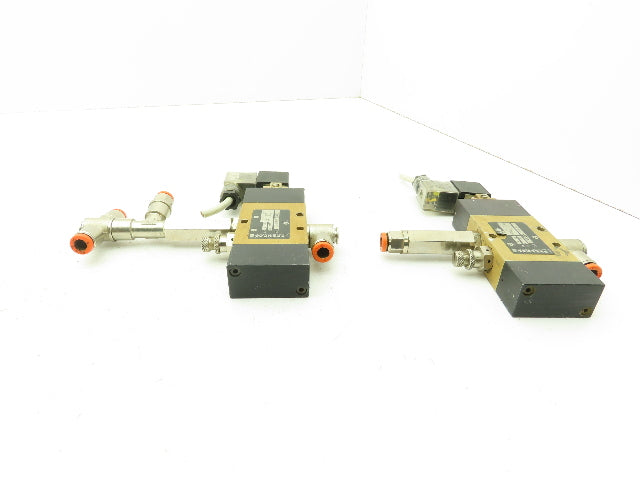Pneumax 414/2.32.0.12NA.M2 Pneumatic Solenoid Valve 3/2 Pos 110V  Lot of 4