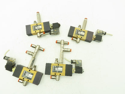 Pneumax 414/2.32.0.12NA.M2 Pneumatic Solenoid Valve 3/2 Pos 110V  Lot of 4