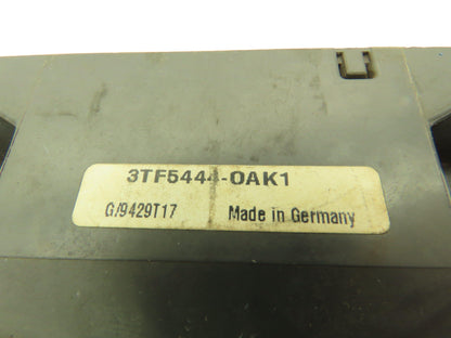 Siemens 3TF5444-0AK1 Motor Starter Contactor 300A 3Ph 600V 200HP 120V Coil
