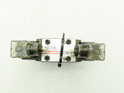 Atos DHU-0710/18 Hydraulic Directional Control Solenoid Stack Valve 3-Pos 110VDC