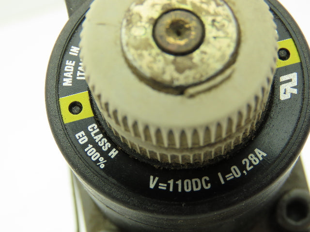 Atos DHU-0710/18 Hydraulic Directional Control Solenoid Stack Valve 3-Pos 110VDC