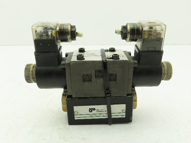 Atos DHU-0710/18 Hydraulic Directional Control Solenoid Stack Valve 3-Pos 110VDC