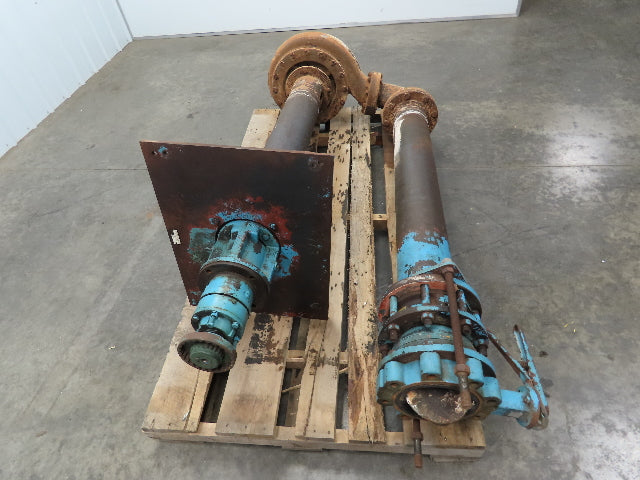 Gusher CL4X6-13SEL-37-CDM-A-C-NP Vertical Process Pump 137ft Head 660 Gpm