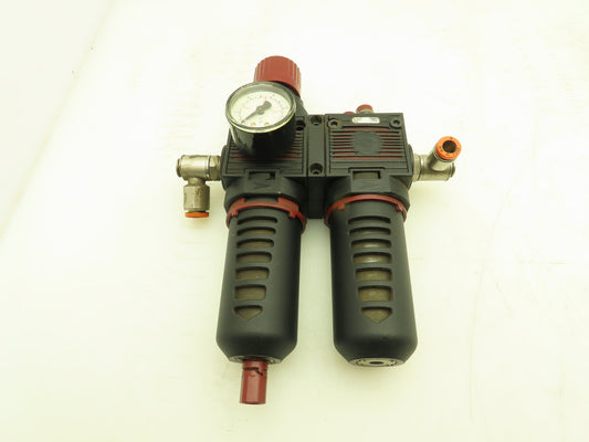 2008RPESS Pneumatic Air Line Filter Regulator Lubricator
