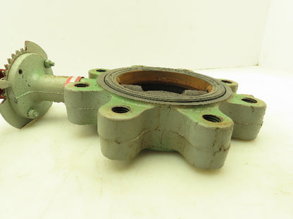 5" Butterfly Valve 8 Lug w/Handle 200 WOG