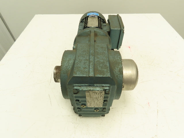 SEW Eurodrive KT57TDT71D6 Helical Gearmotor .33Hp 1130 RPM 460V 3PH 145:1 Ratio