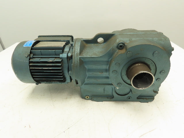 SEW Eurodrive KT57TDT71D6 Helical Gearmotor .33Hp 1130 RPM 460V 3PH 145:1 Ratio
