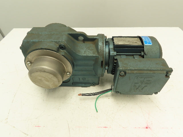 SEW Eurodrive KT57TDT71D6 Helical Gearmotor .33Hp 1130 RPM 460V 3PH 145:1 Ratio