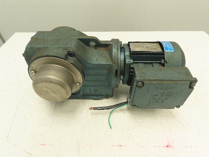 SEW Eurodrive KT57TDT71D6 Helical Gearmotor .33Hp 1130 RPM 460V 3PH 145:1 Ratio