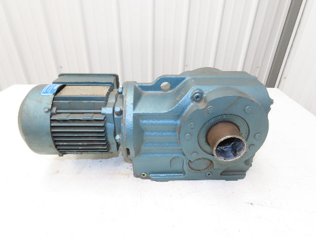 SEW Eurodrive KT57TDT71D6 Helical Gearmotor .33Hp 1130 RPM 460V 3PH 145:1 Ratio