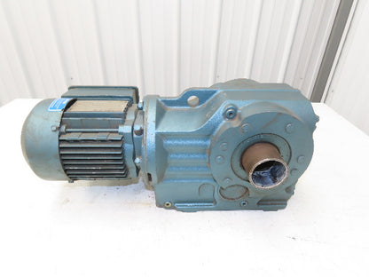 SEW Eurodrive KT57TDT71D6 Helical Gearmotor .33Hp 1130 RPM 460V 3PH 145:1 Ratio
