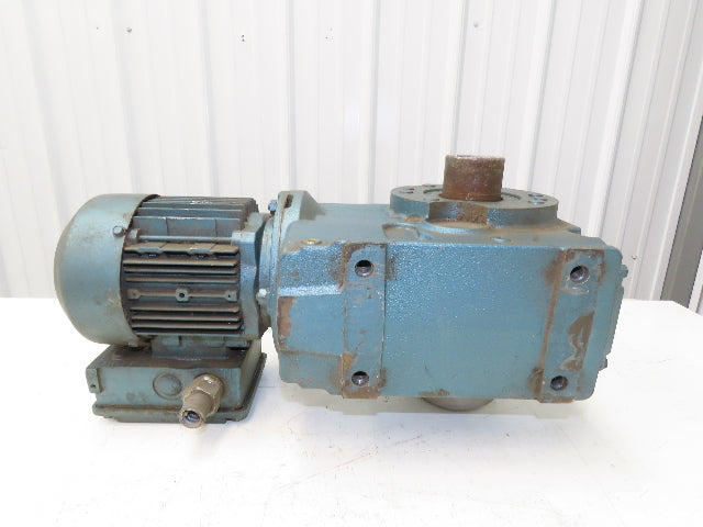SEW Eurodrive KT57TDT71D6 Helical Gearmotor .33Hp 1130 RPM 460V 3PH 145:1 Ratio
