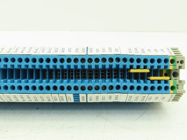 Allen Bradley 1492-J4 Blue Wire Terminal Block Lot of 63