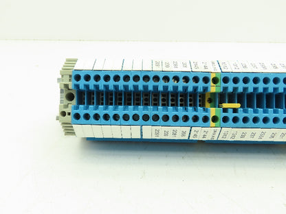 Allen Bradley 1492-J4 Blue Wire Terminal Block Lot of 63