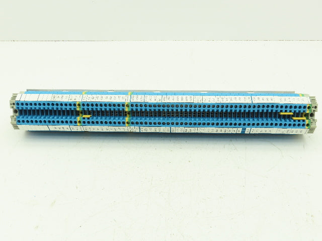 Allen Bradley 1492-J4 Blue Wire Terminal Block Lot of 63