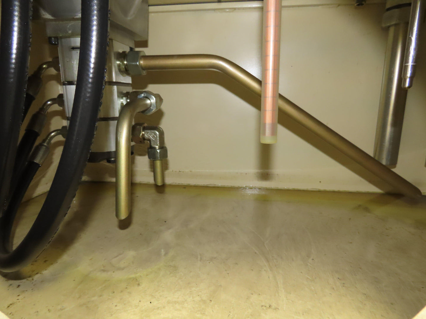 Parker 45 Gal. Hydraulic Power Unit,2 Hp Motor, 3 Pump Stack 460v 3ph