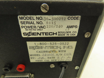 Scientech 36-5002T2 Power And Energy Meter 365 Display 220V 0.5A 60Hz