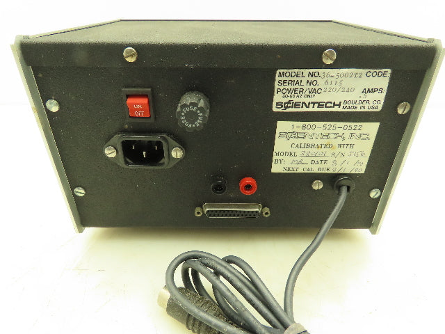 Scientech 36-5002T2 Power And Energy Meter 365 Display 220V 0.5A 60Hz