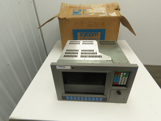 Xycom 9450 PC/AT Computer Operator Interface HMI Screen Monitor Keypad Control