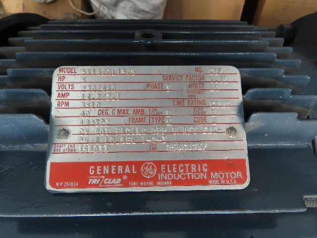 Ingersoll-Rand Chemliner Pump 3X1.5X6V0C 5hp 100 Gpm 70 Ft. Head 230/460v 3ph