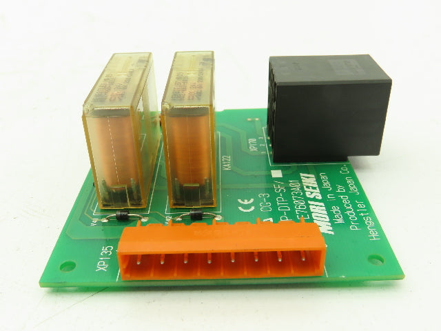 Mori Seiki E76073A01 Adapter Circuit Board Relay