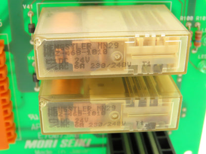 Mori Seiki E76073A01 Adapter Circuit Board Relay