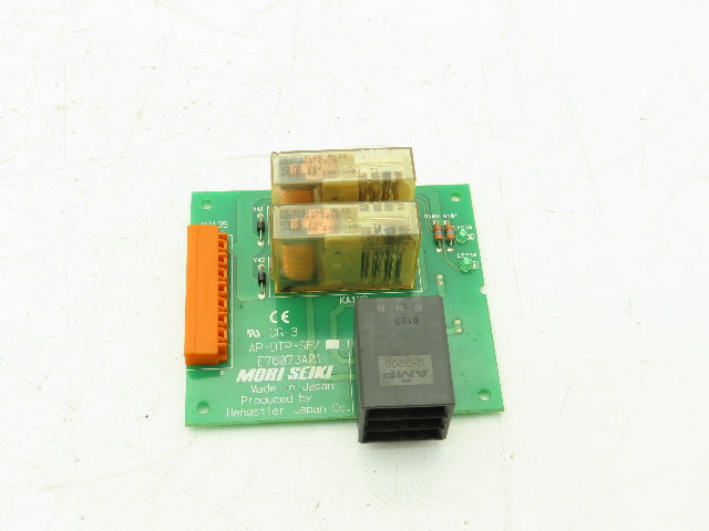 Mori Seiki E76073A01 Adapter Circuit Board Relay