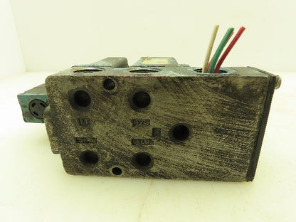 MAC 6521B-211-PM-111DA Pneumatic Double Solenoid Valve 4/2-Pos 120V w/Sub-Base