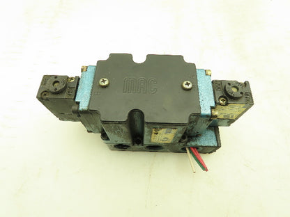 MAC 6521B-211-PM-111DA Pneumatic Double Solenoid Valve 4/2-Pos 120V w/Sub-Base