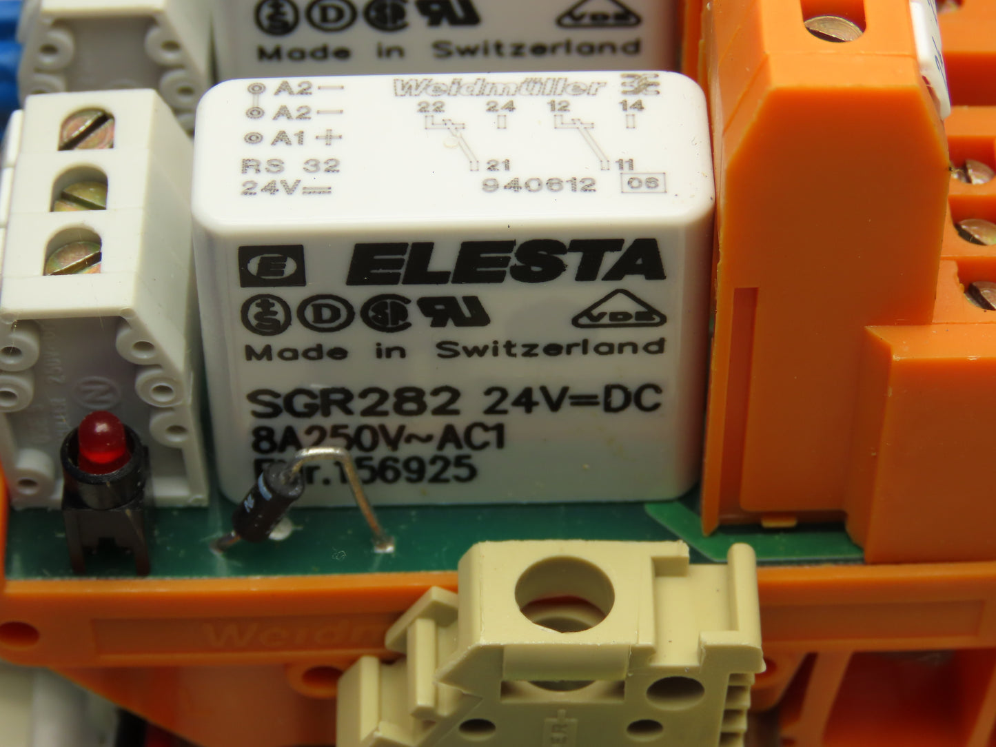 Electrical Enclosure Pneumatic Valve Relay Control Terminal Block Junction Box