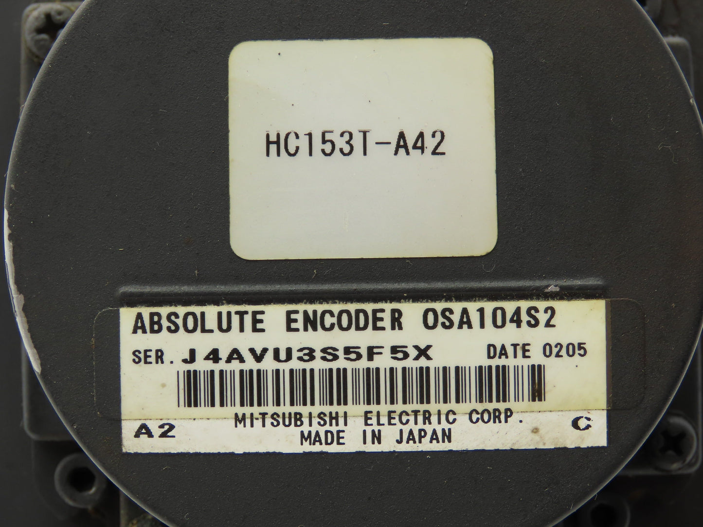 Mitsubishi HC153T-SZ AC Servo Motor 1.5kw 3000RPM Rotary Encoder