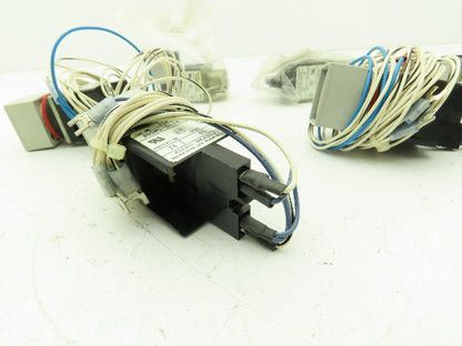 Allen Bradley 800MS-DL24 Amber 5/10 Indicator Light 24VDC 30mm Sq Ser A Lot of 7