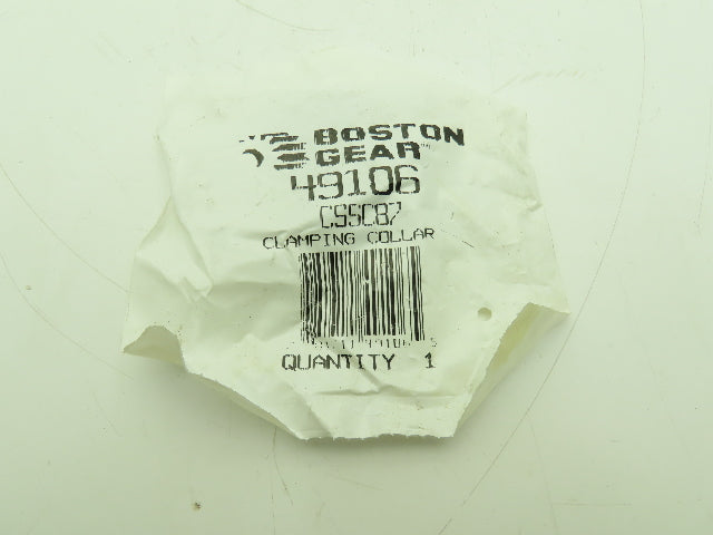Boston Gear 49106 CSSC87 Clamping Collar Stainless 7/8" Bore 1.7/8" OD Lot of 6