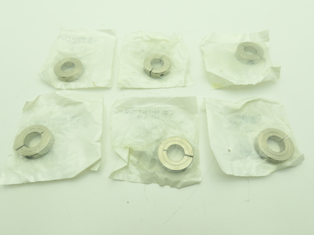 Boston Gear 49106 CSSC87 Clamping Collar Stainless 7/8" Bore 1.7/8" OD Lot of 6