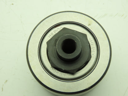 Hepco 2-1/4" x 1-1/4" Cam Follower Bearing M10 x 1.5 Female Thread Lot of 2