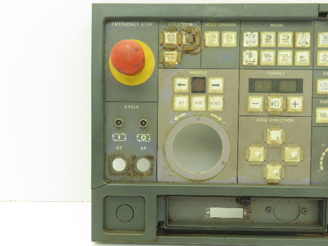 Mori Seiki AB12C-4141 Control Panel Circuit Board E-Stop Missing Pulse Generator