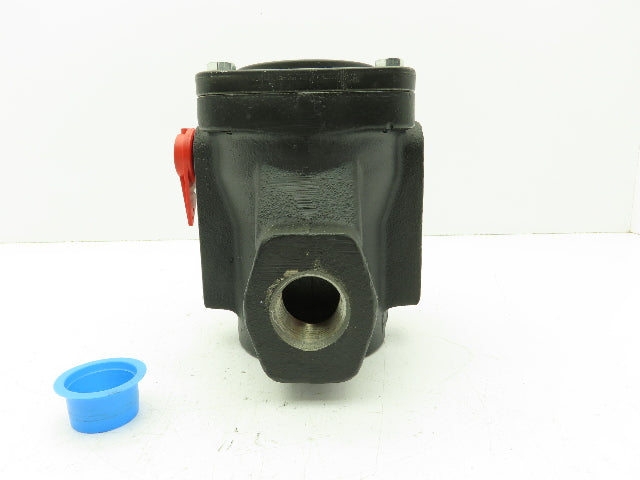 Parker 10 S 74W M 3 CC 11 78 Tell Tale Hydraulic Filter Housing 1" NPT