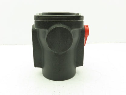 Parker 10 S 74W M 3 CC 11 78 Tell Tale Hydraulic Filter Housing 1" NPT