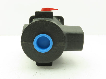 Parker 10 S 74W M 3 CC 11 78 Tell Tale Hydraulic Filter Housing 1" NPT