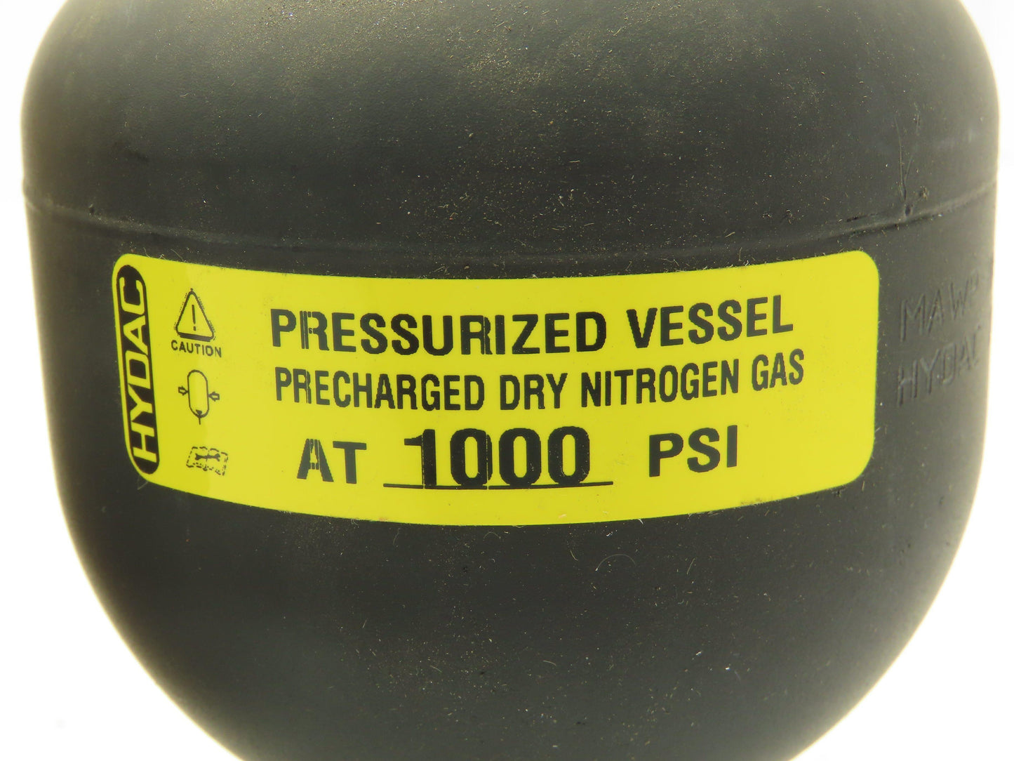 Hydac Hydraulic Diaphragm Accumulator MAWP 3000 PSI 20 Cu.In. SAE 1/2-8