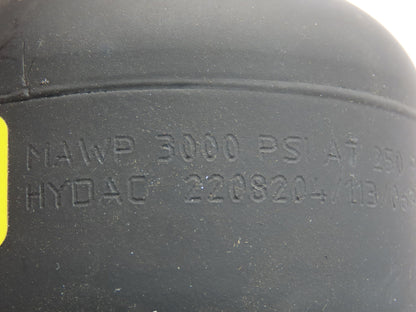 Hydac Hydraulic Diaphragm Accumulator MAWP 3000 PSI 20 Cu.In. SAE 1/2-8