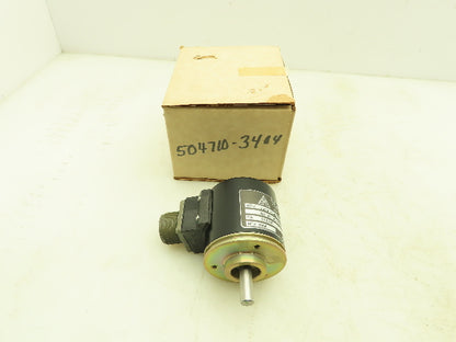Sequential 25GN-200-IDZ-E2D-12V-H2-F1-D1-B1-T4-S1385 Rotary Shaft Encoder