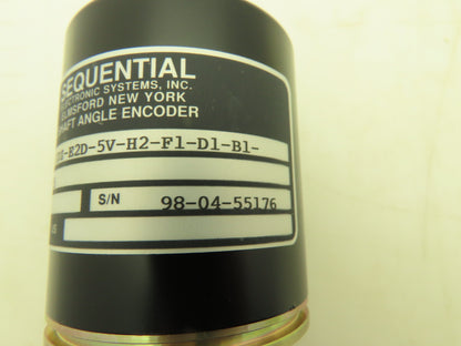 Sequential 25GN-360-IDZ-E2D-5V-H2-F1-D1-B1-T3-S1385 Rotary Shaft Encoder