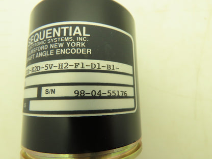 Sequential 25GN-360-IDZ-E2D-5V-H2-F1-D1-B1-T3-S1385 Rotary Shaft Encoder