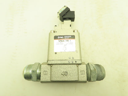 SMC VNA611A-40AN-3TZ Pneumatic Process Valve 1-1/2" 120V Solenoid