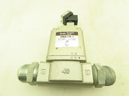 SMC VNA611A-40AN-3TZ Pneumatic Process Valve 1-1/2" 120V Solenoid