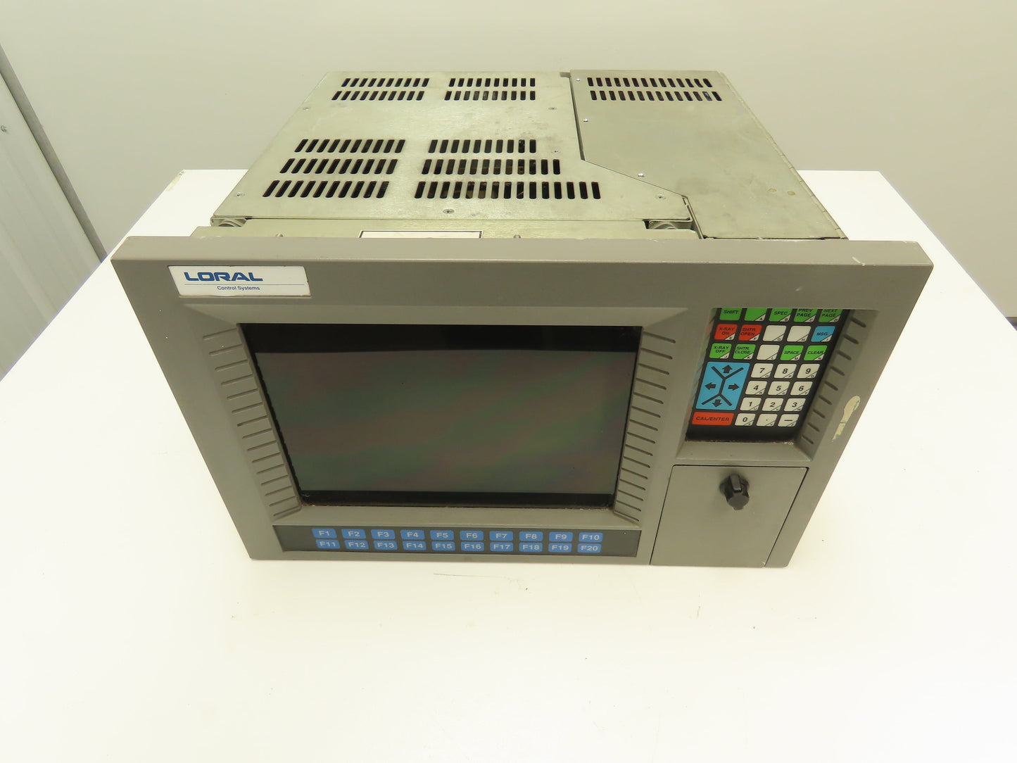 Xycom 9450 PC/AT Computer Operator Interface HMI Screen Monitor Keypad Control