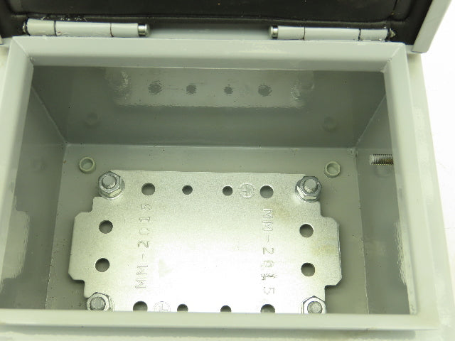 BUD Industries SNB-3738 Electrical Enclosure IP66 SNB Series SS Backplate 6x4x5"